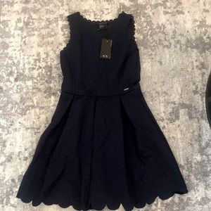 New Armani exchange never worn navy blue mini dress